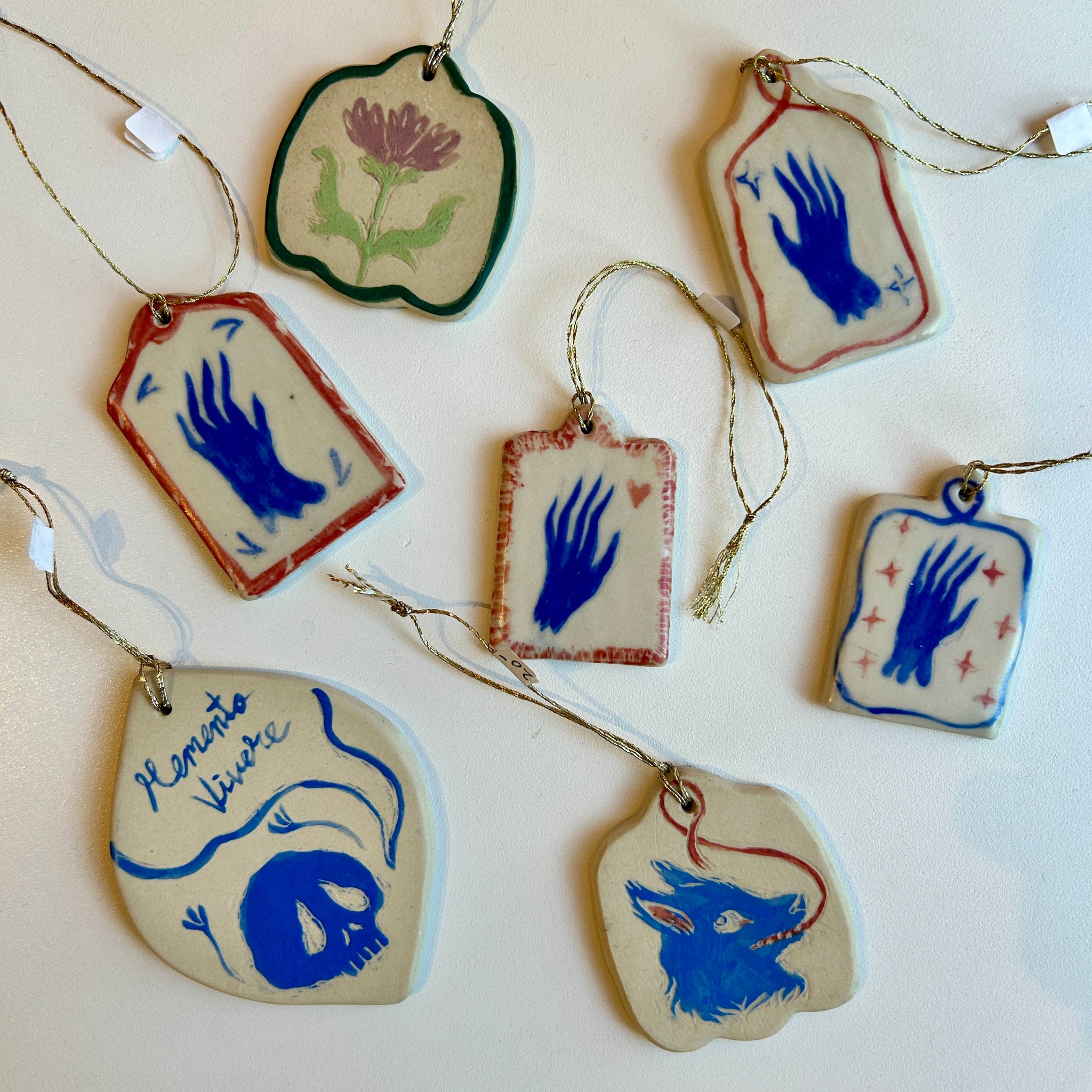 Handmade Ceramic Ornaments