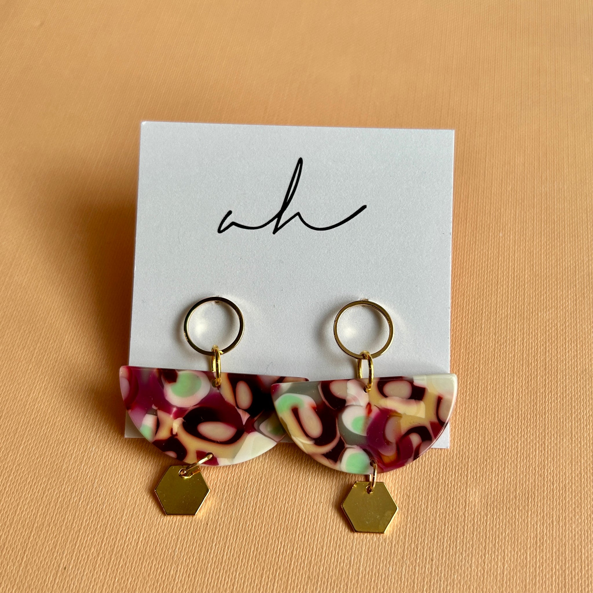 "Groovy Girl" Earrings | AH Designs