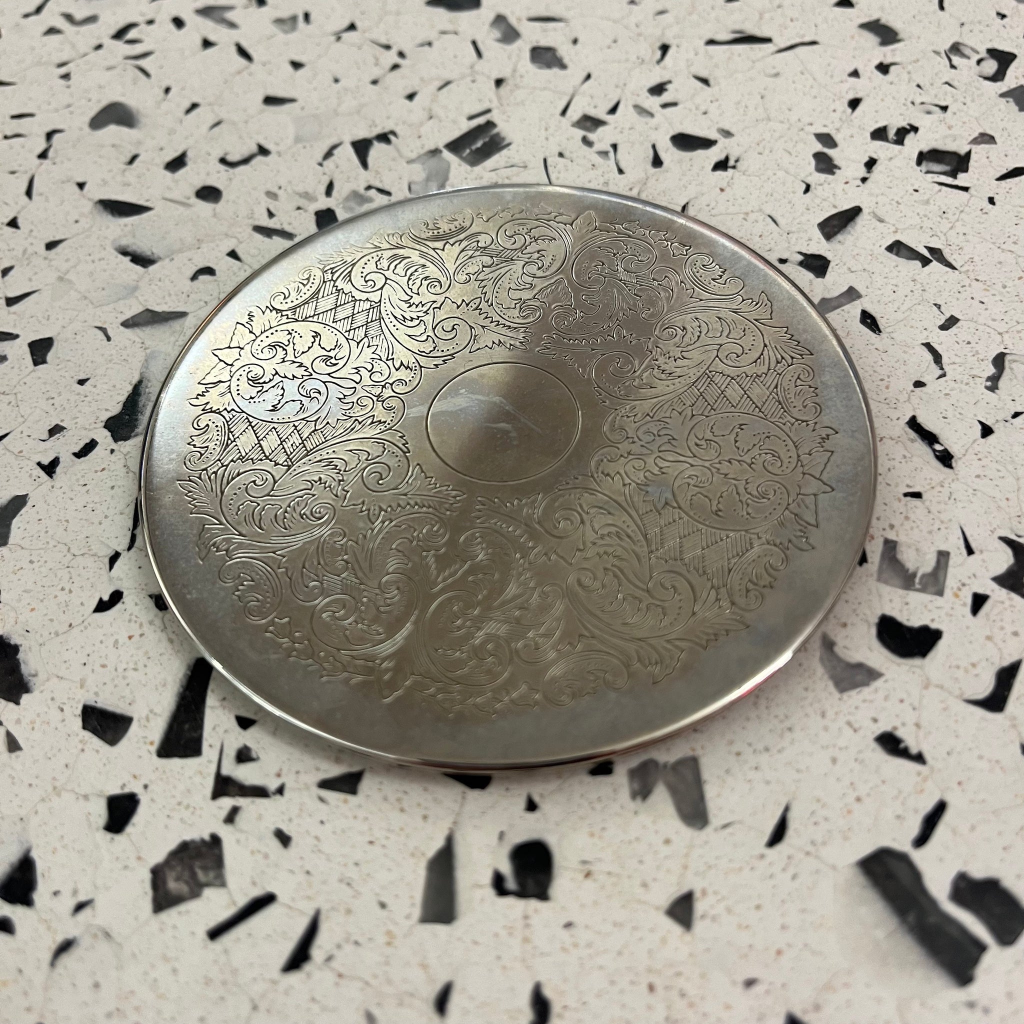 Silver Plated Coasters | Set of 6