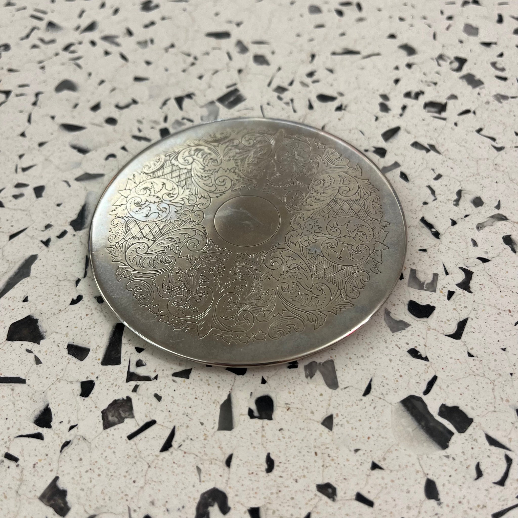 Silver Plated Coasters | Set of 6