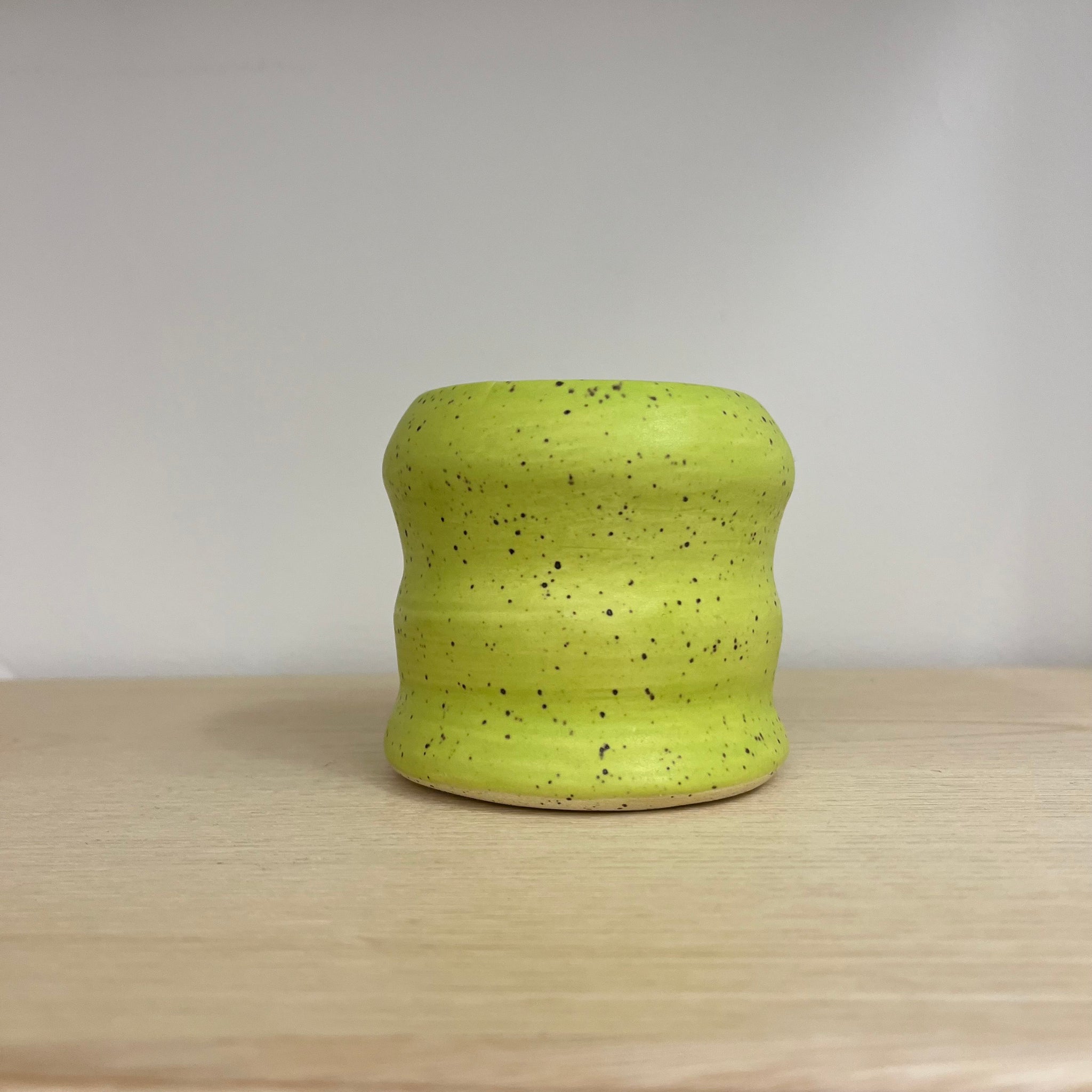 Lime Bubble Vase