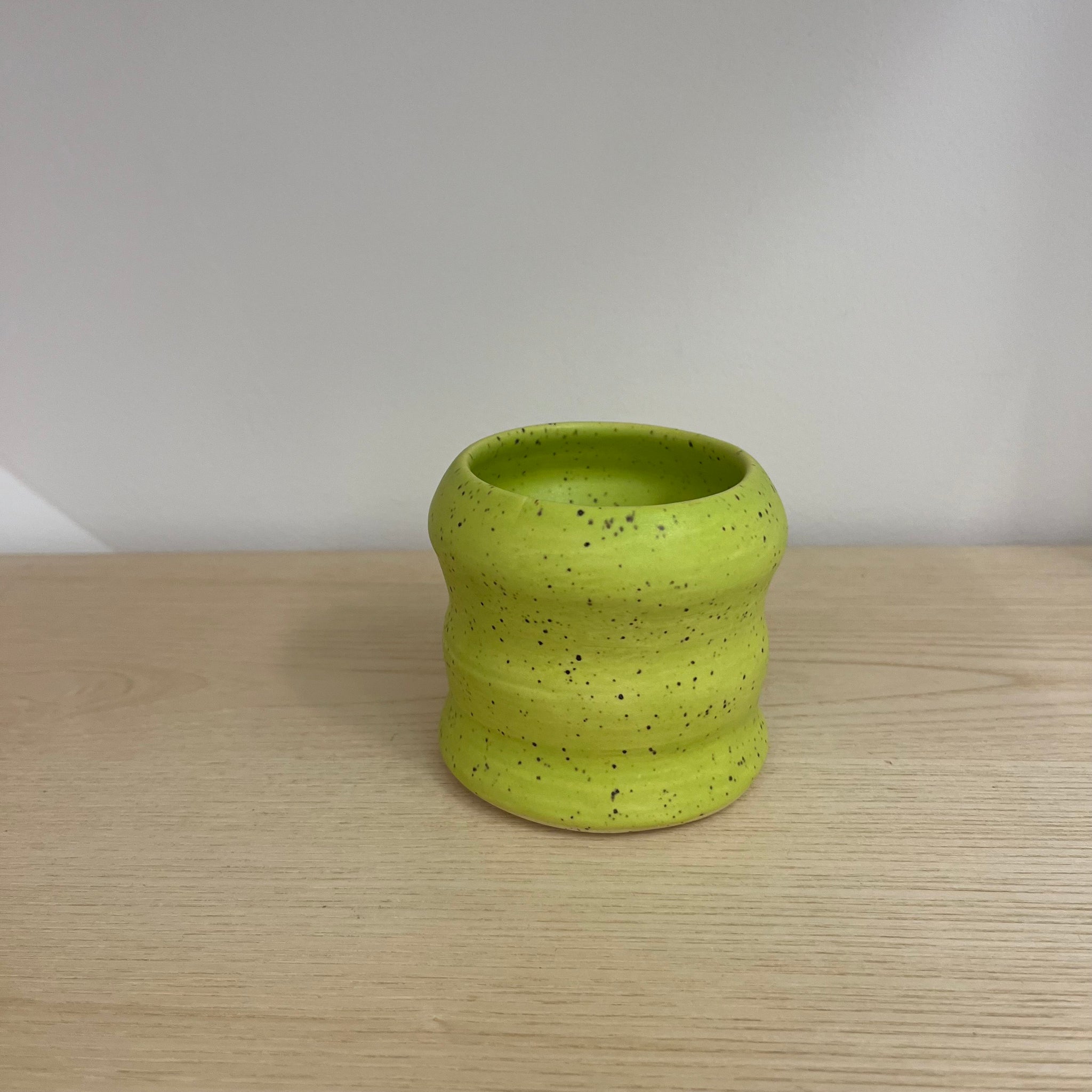 Lime Bubble Vase