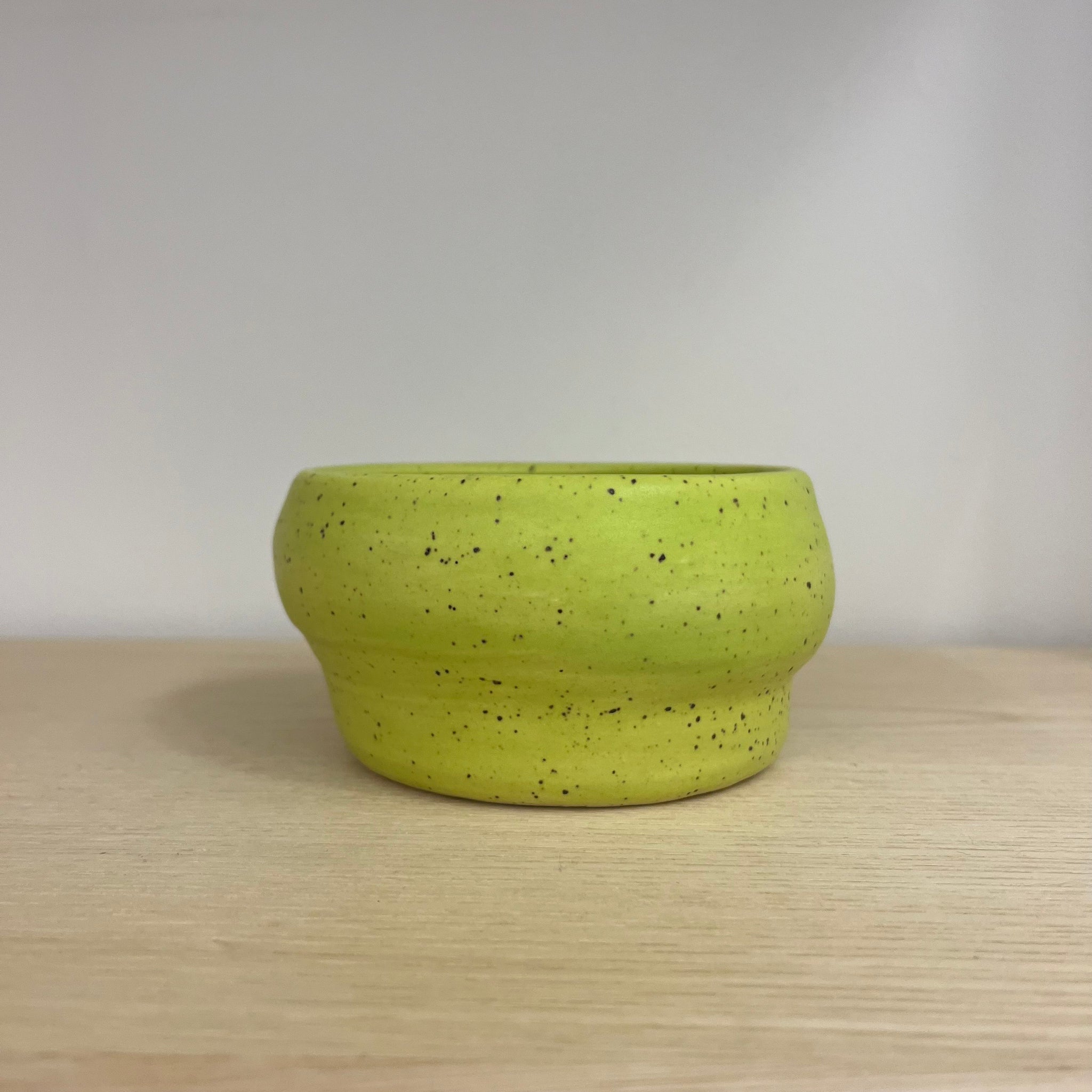 Lime Wide Mini Bowl