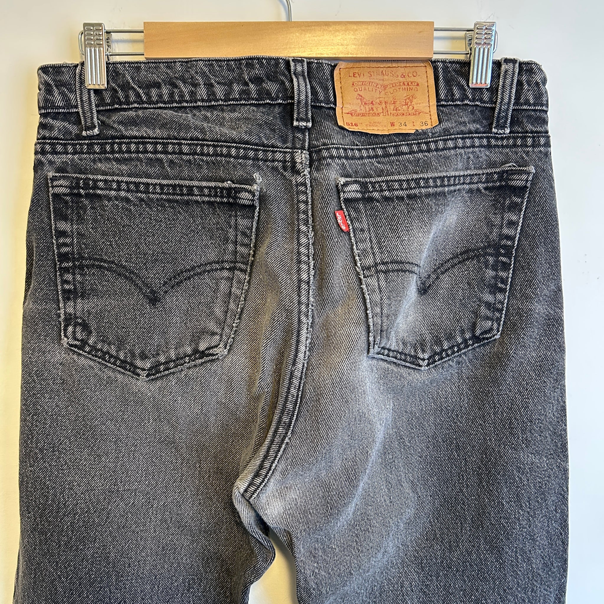 Levi's Faded Black Denim | 32