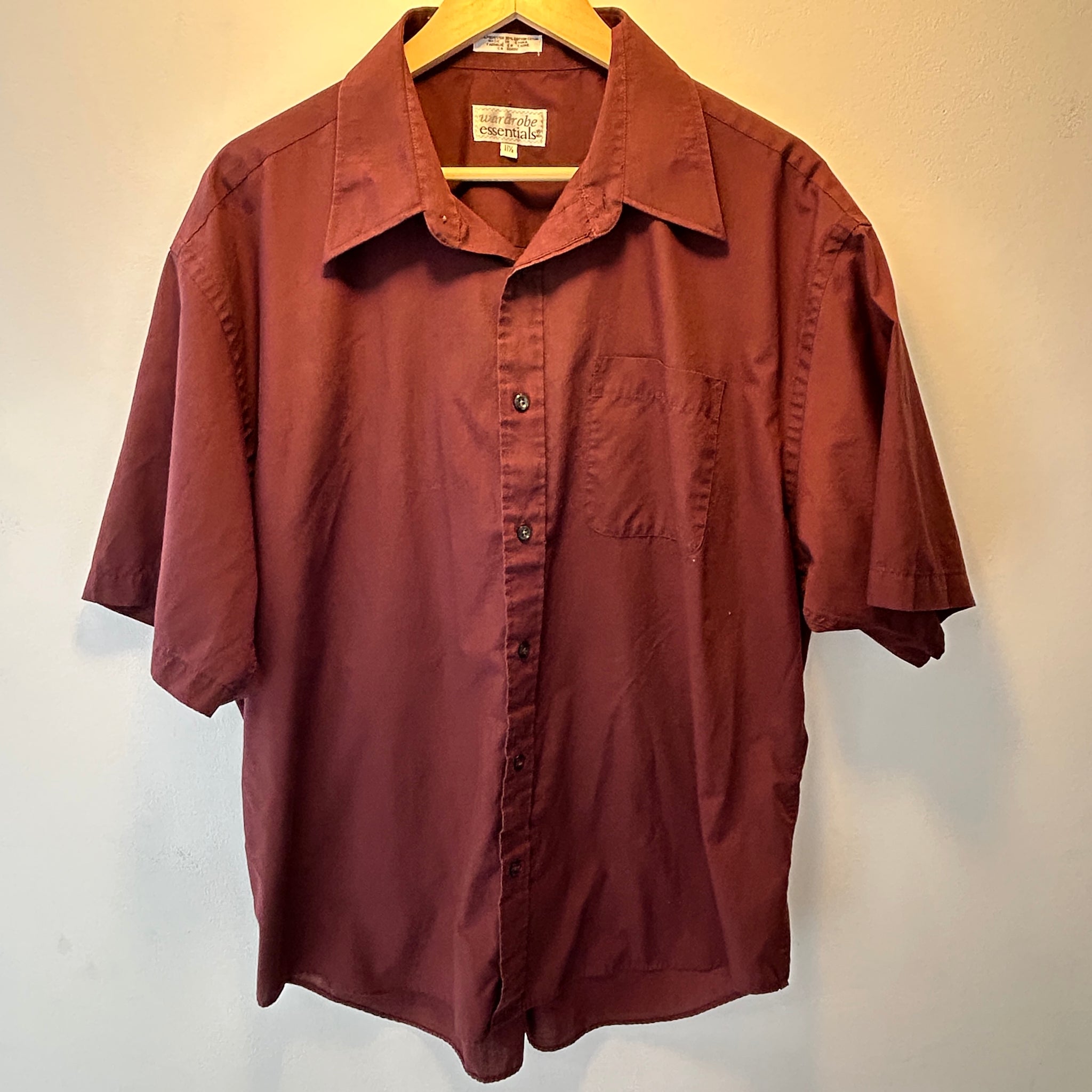 Brown Button Up | XXL