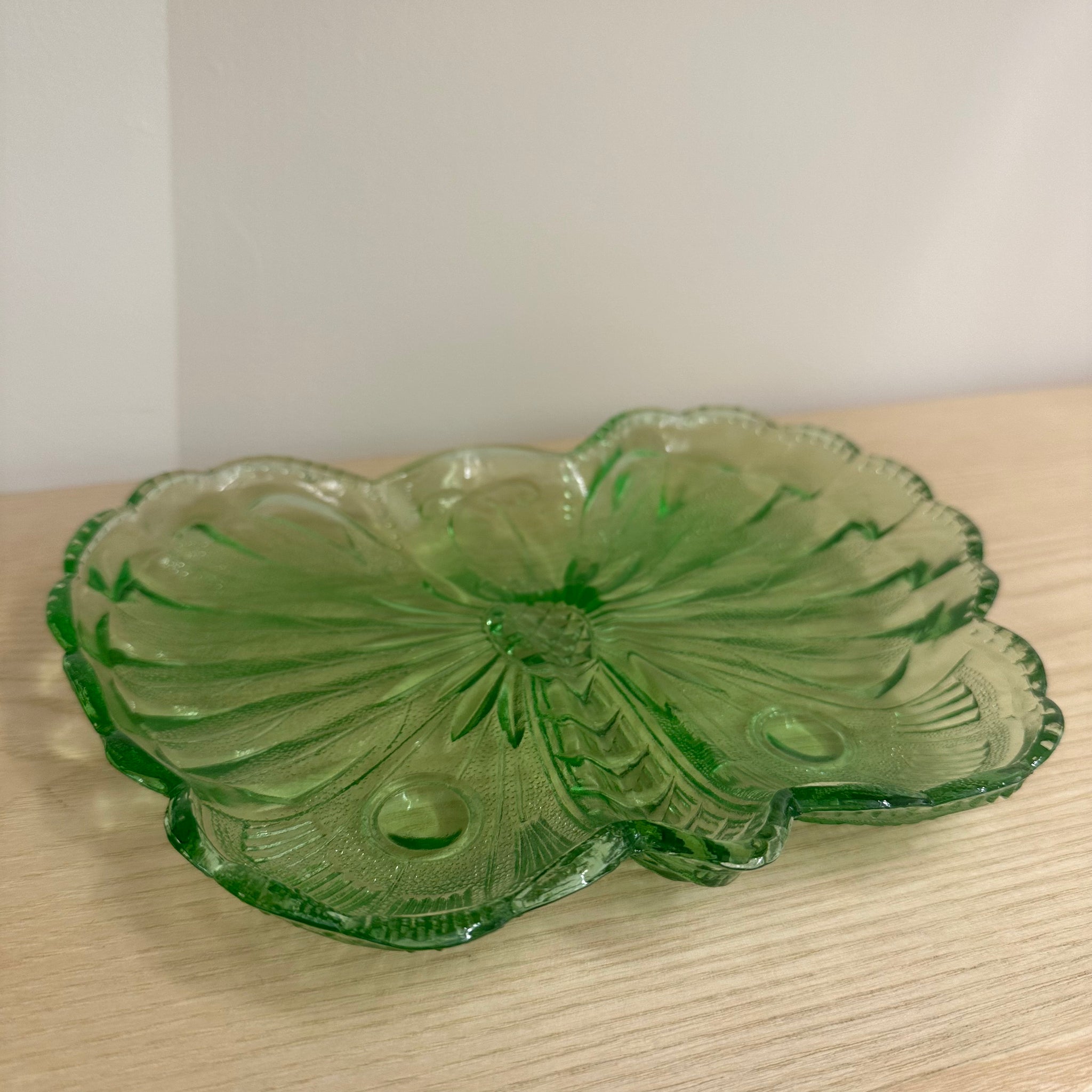 Green Butterfly Tray