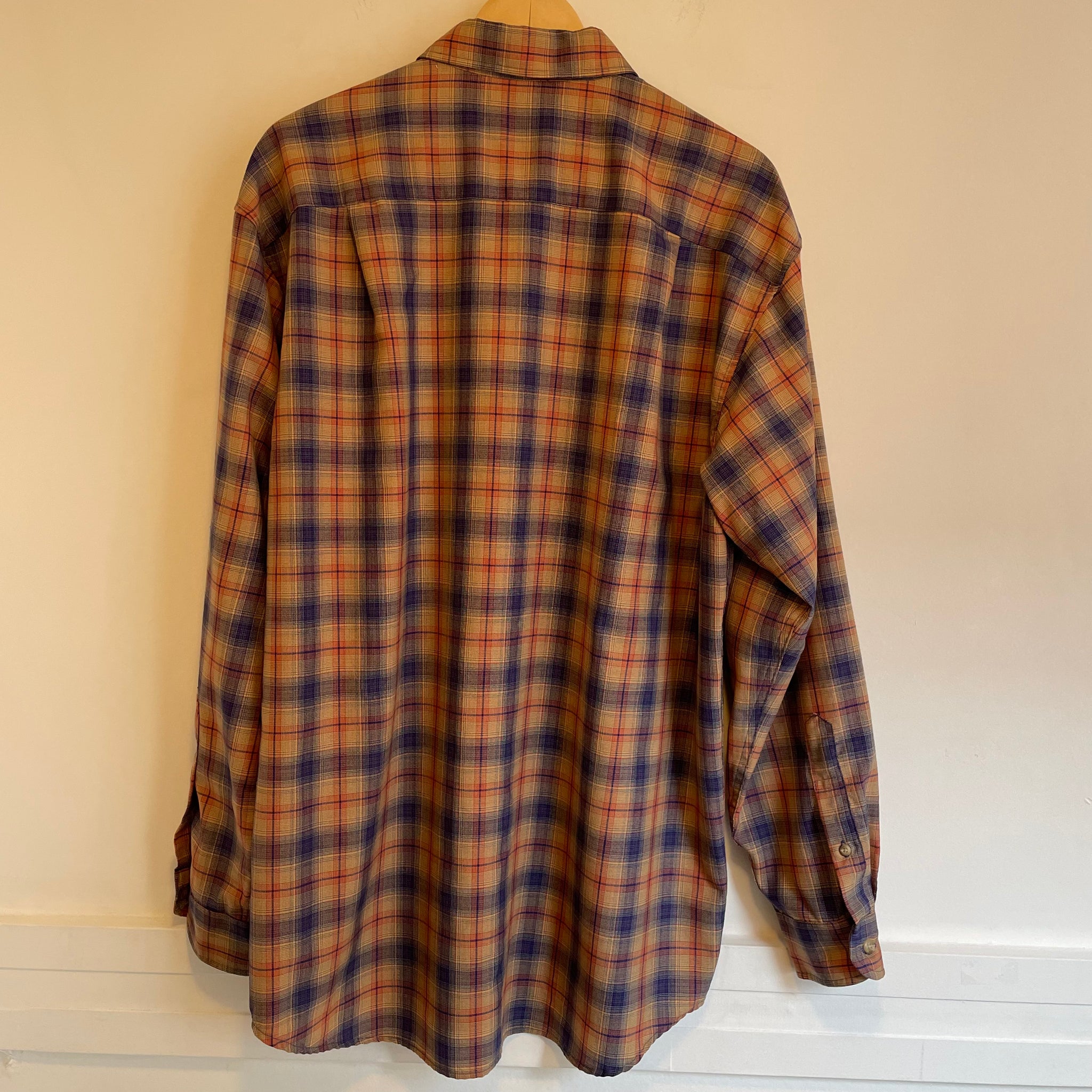 Autumn Plaid Button Up | XL