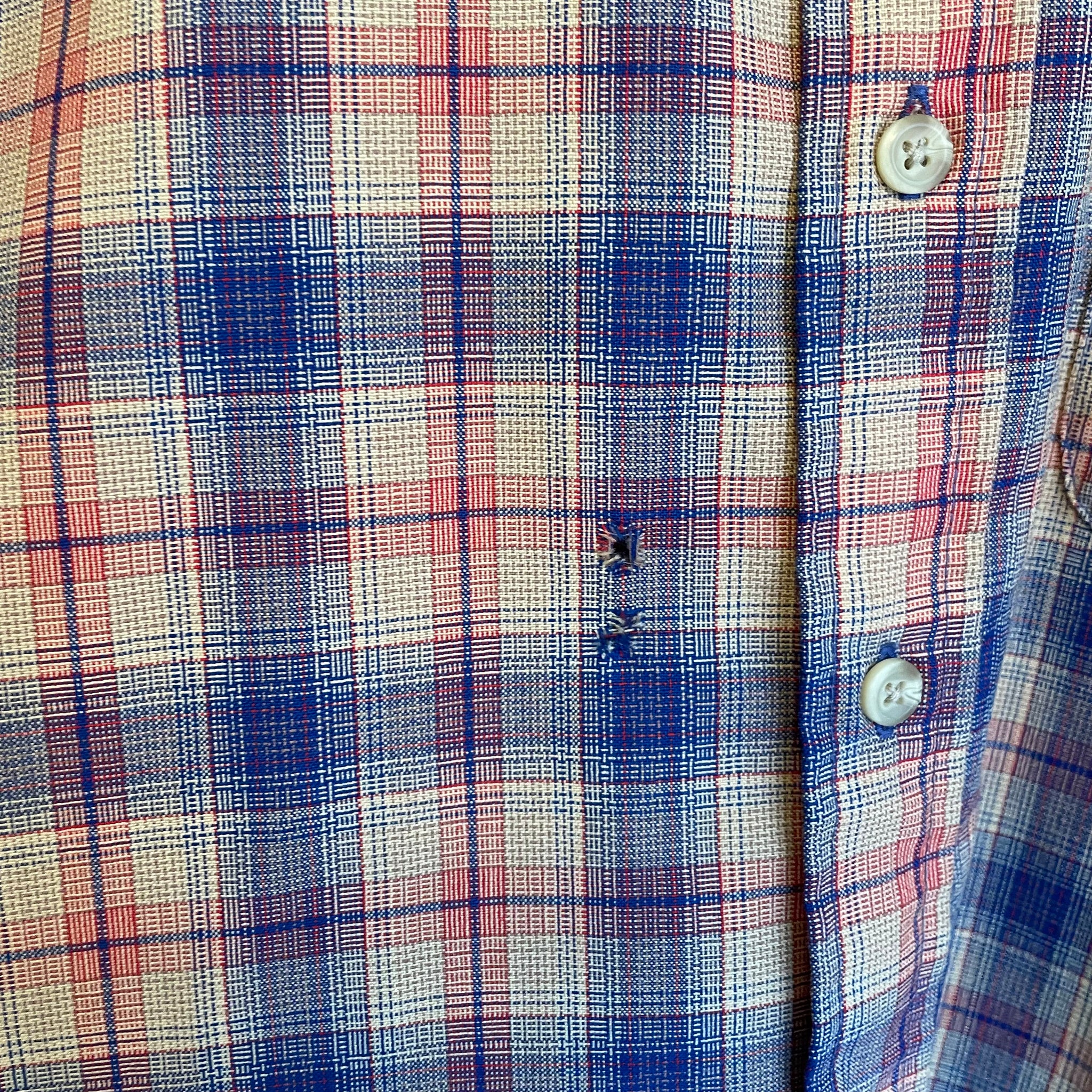 Autumn Plaid Button Up | XL