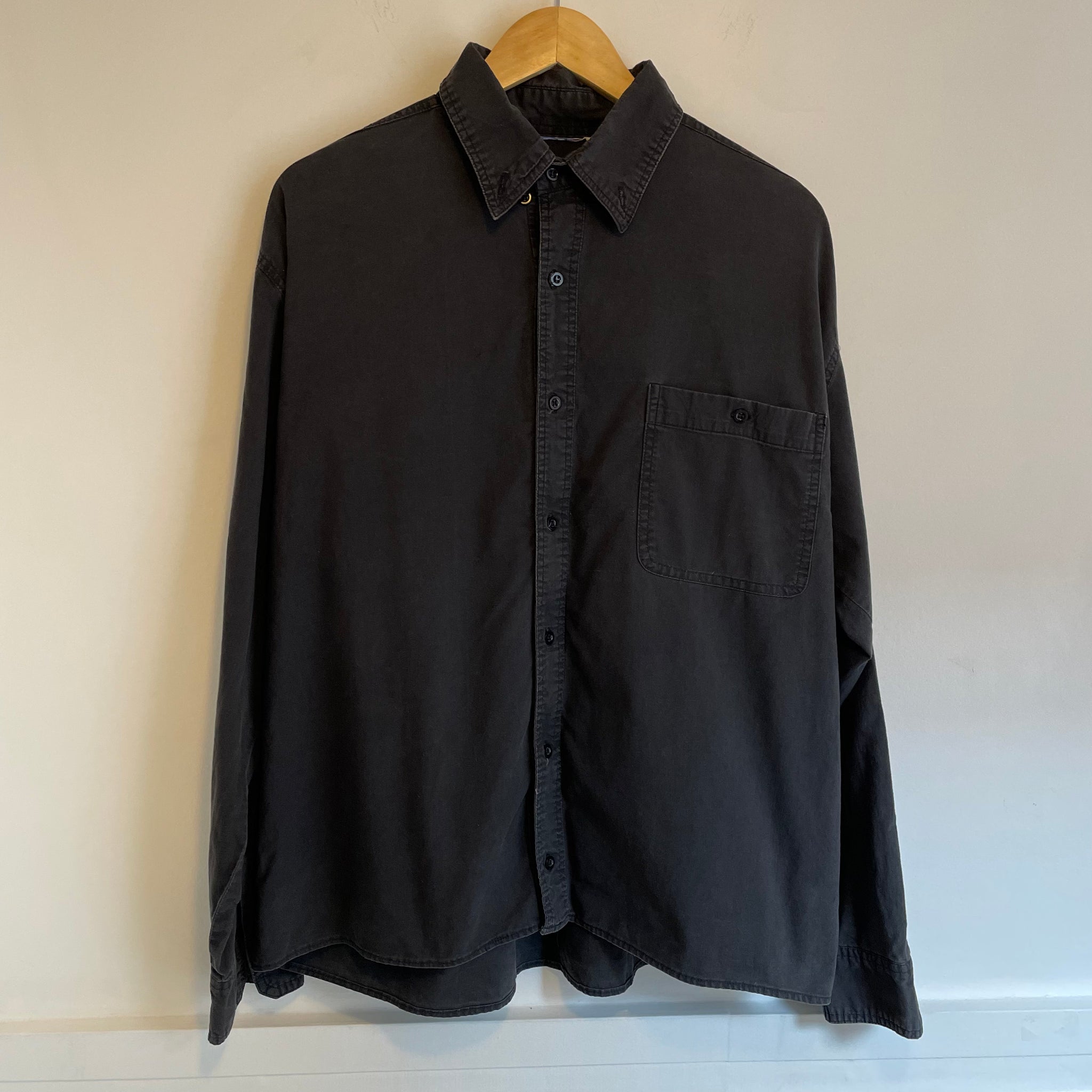 Black Button Up | XXL