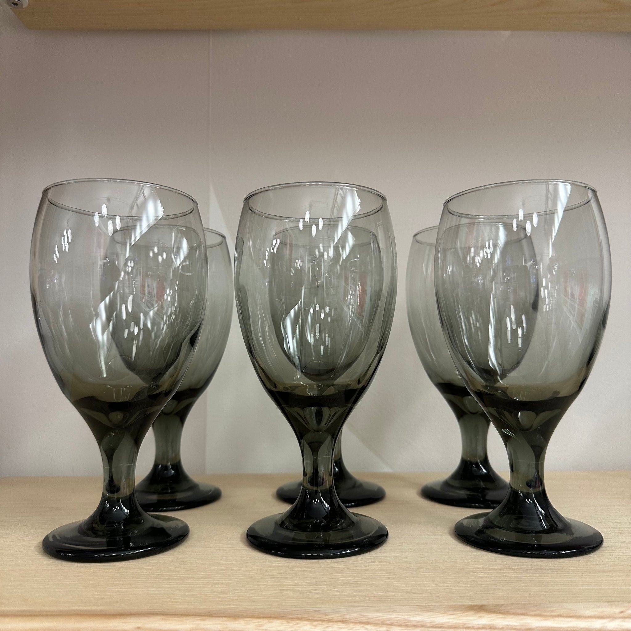 Smoked Goblets | Set of 6