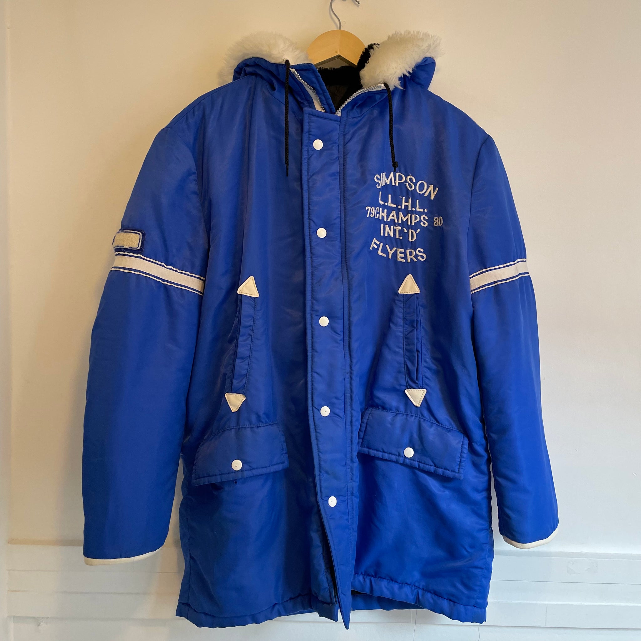 Cobalt Vintage Parka | XL