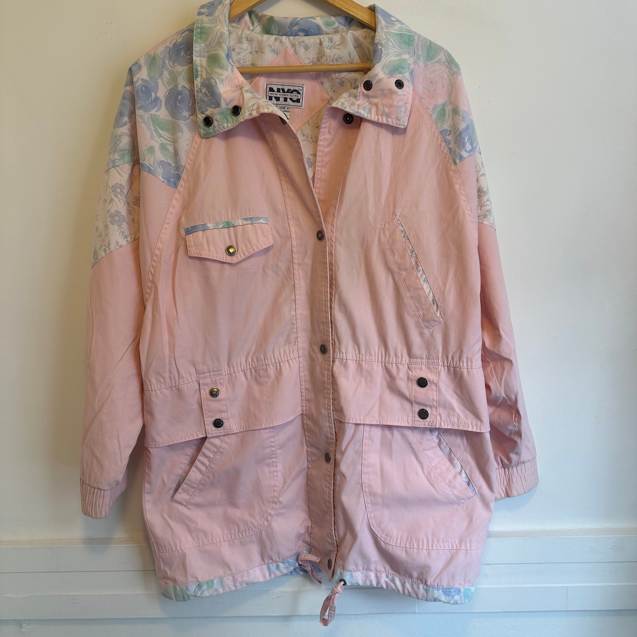 Pink Floral Jacket | M