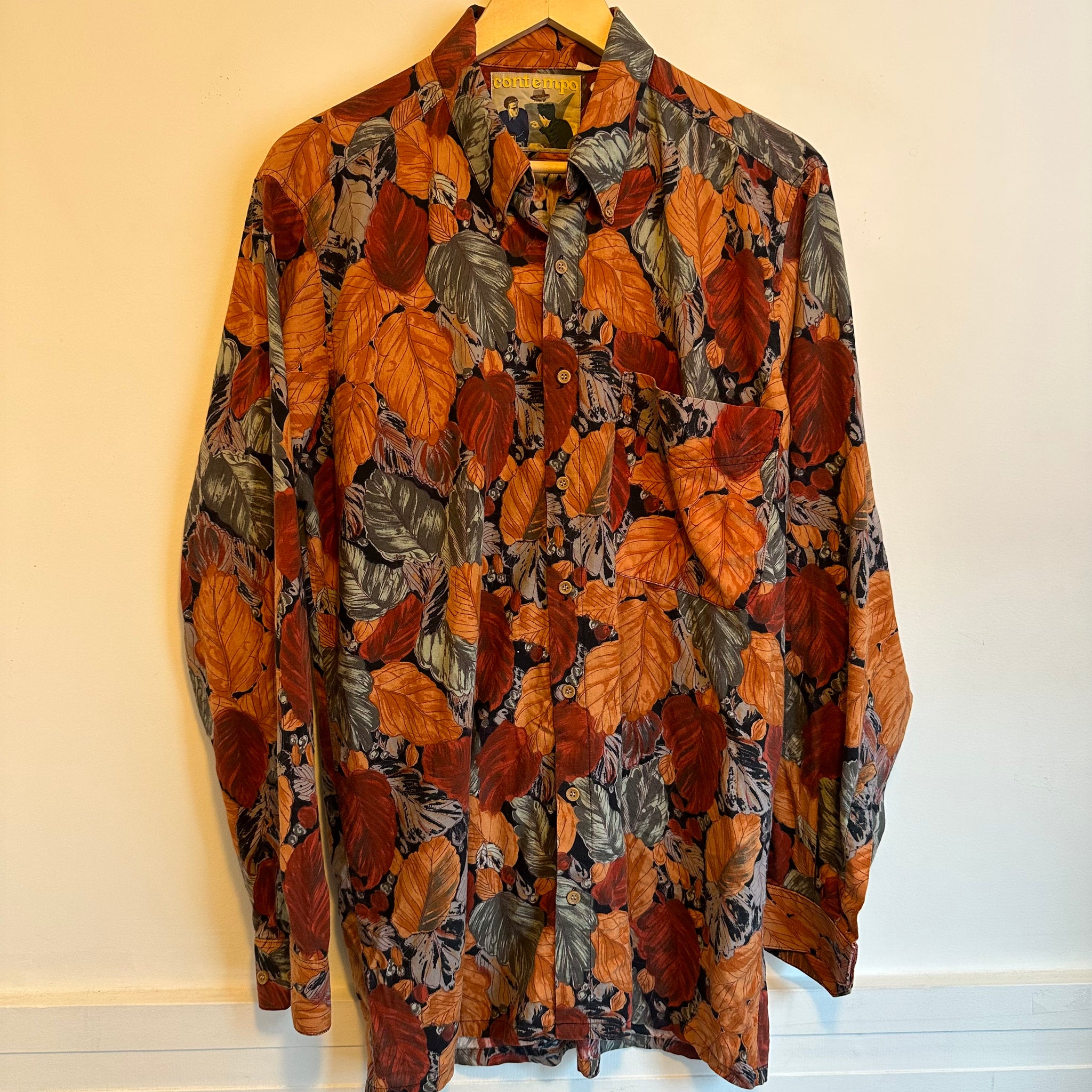 Leaves Button Up | M