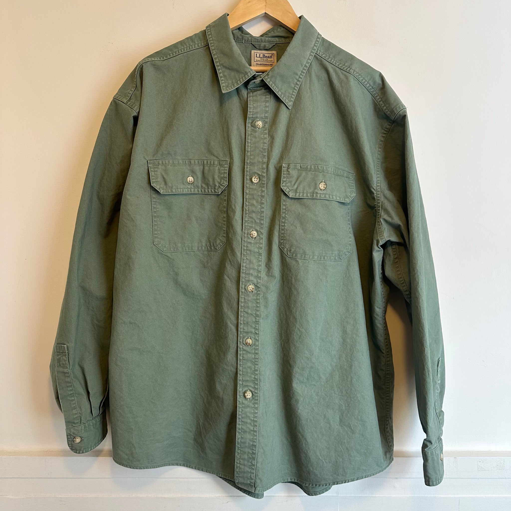 Sage Button Up | 2XL