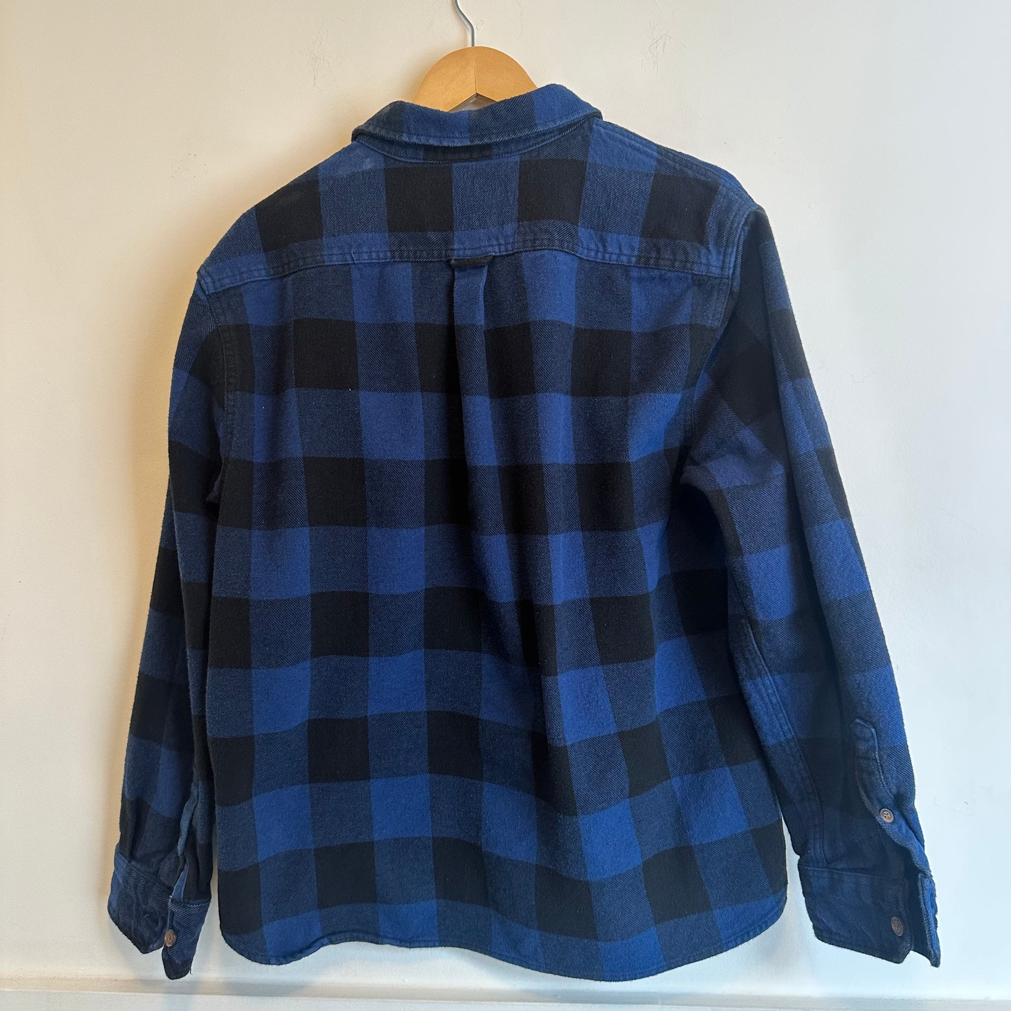 Blue Plaid Jacket | XL