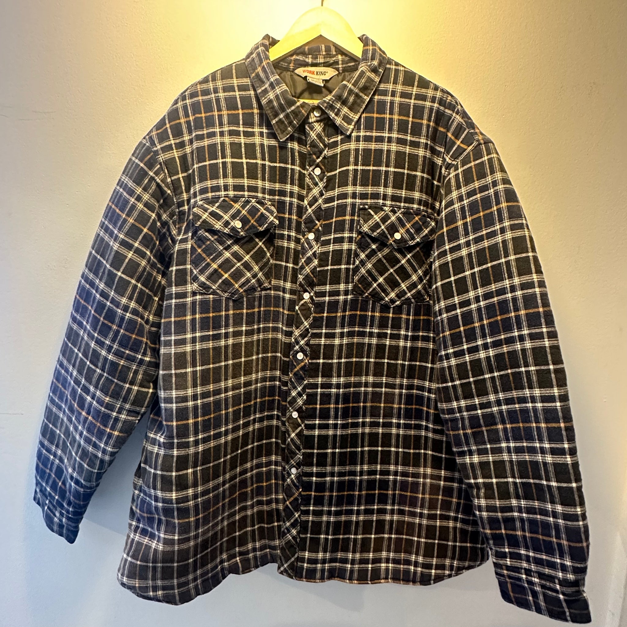 Plaid Lined Jacket | 2XL