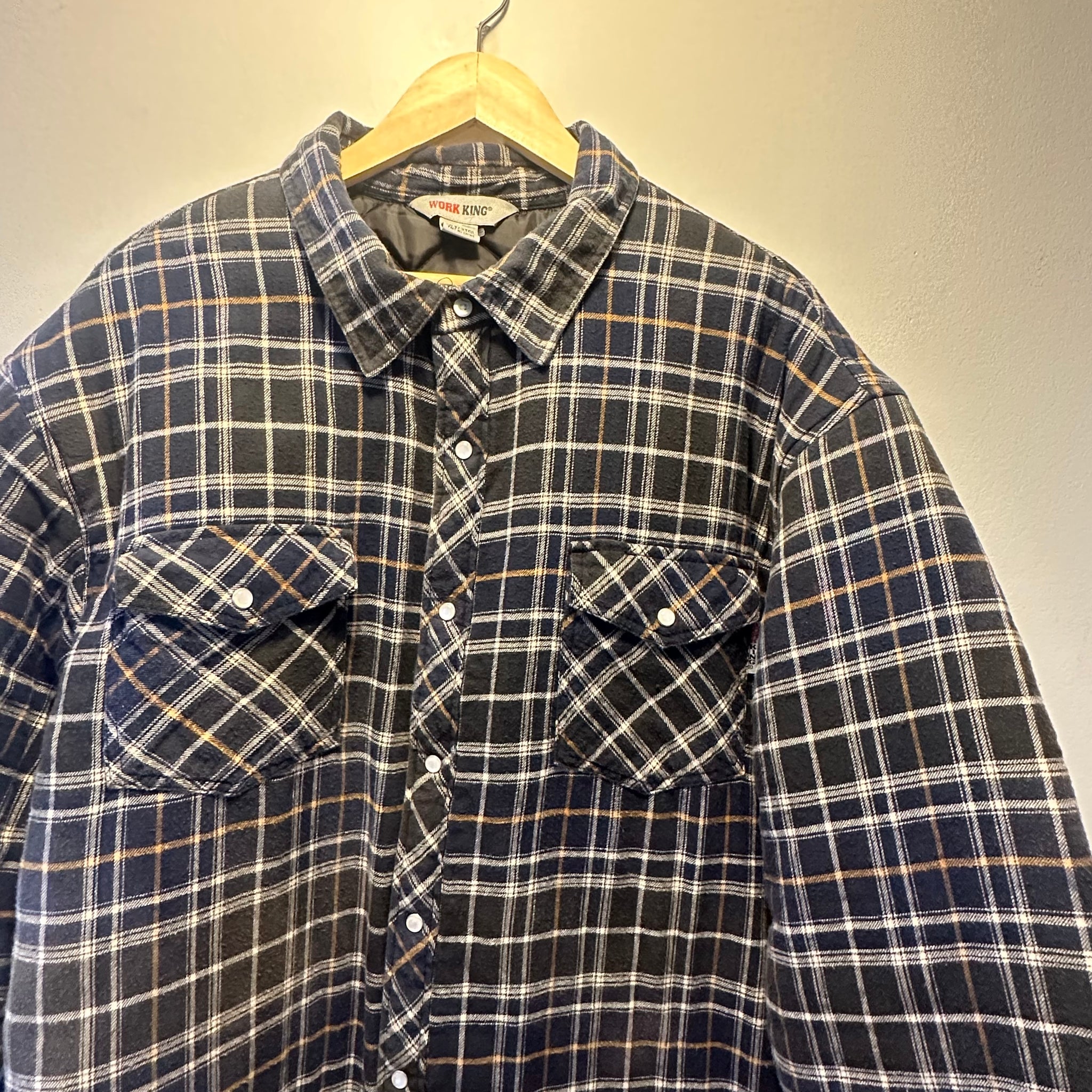 Plaid Lined Jacket | 2XL