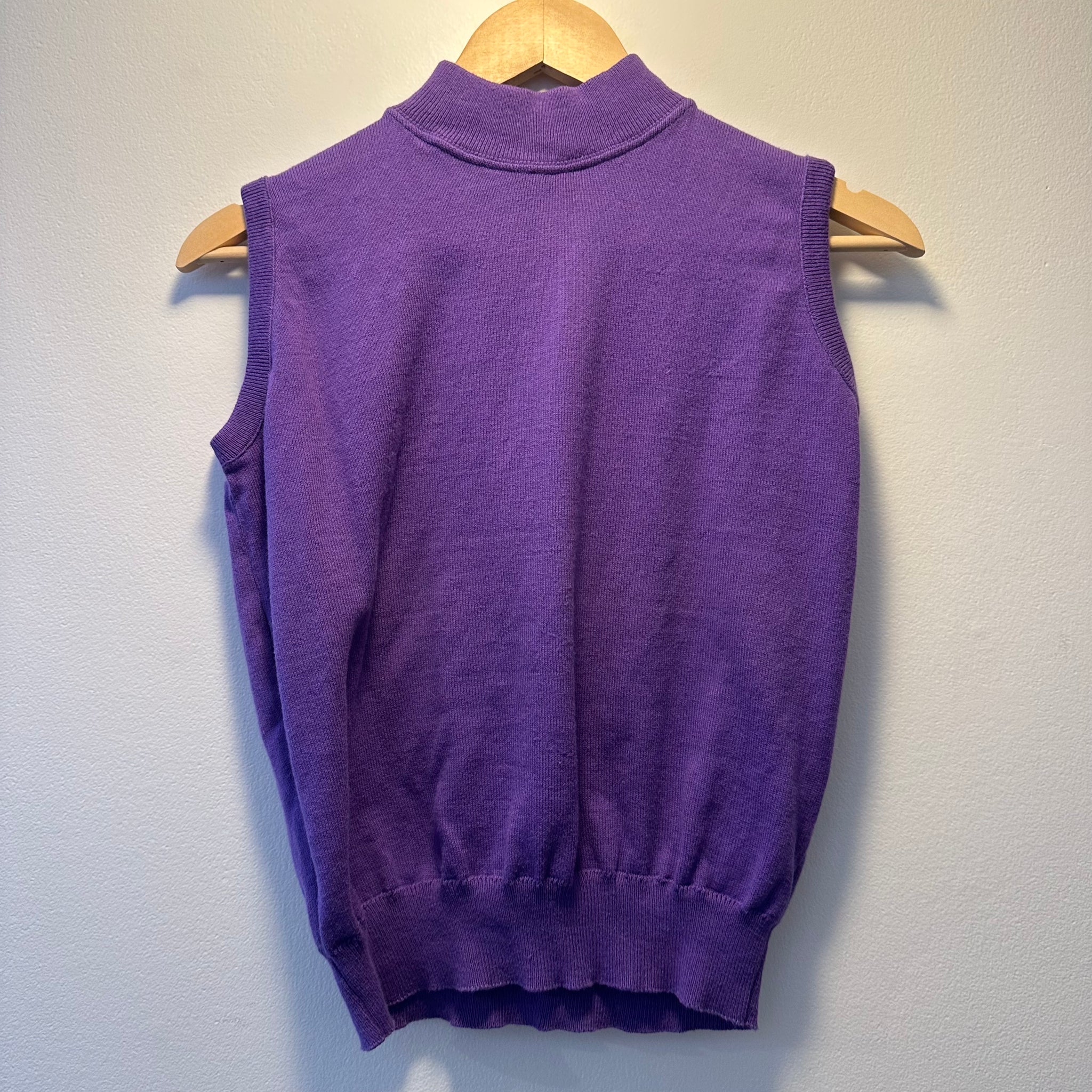 Purple Sweater Vest | S