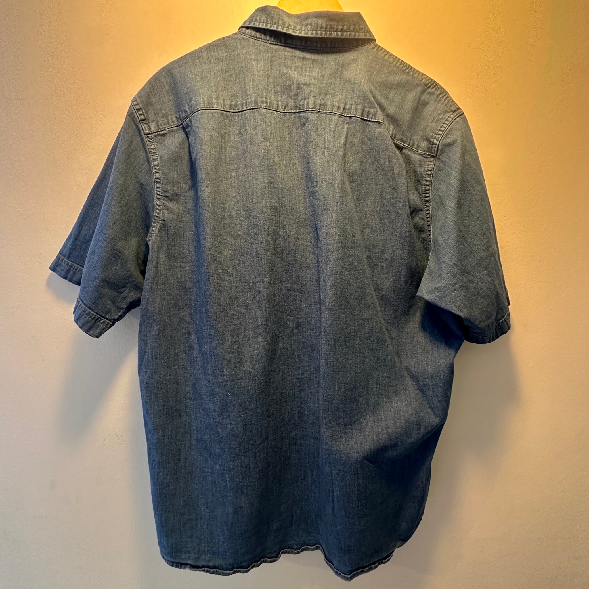 Denim Wrangler Button Up | XL