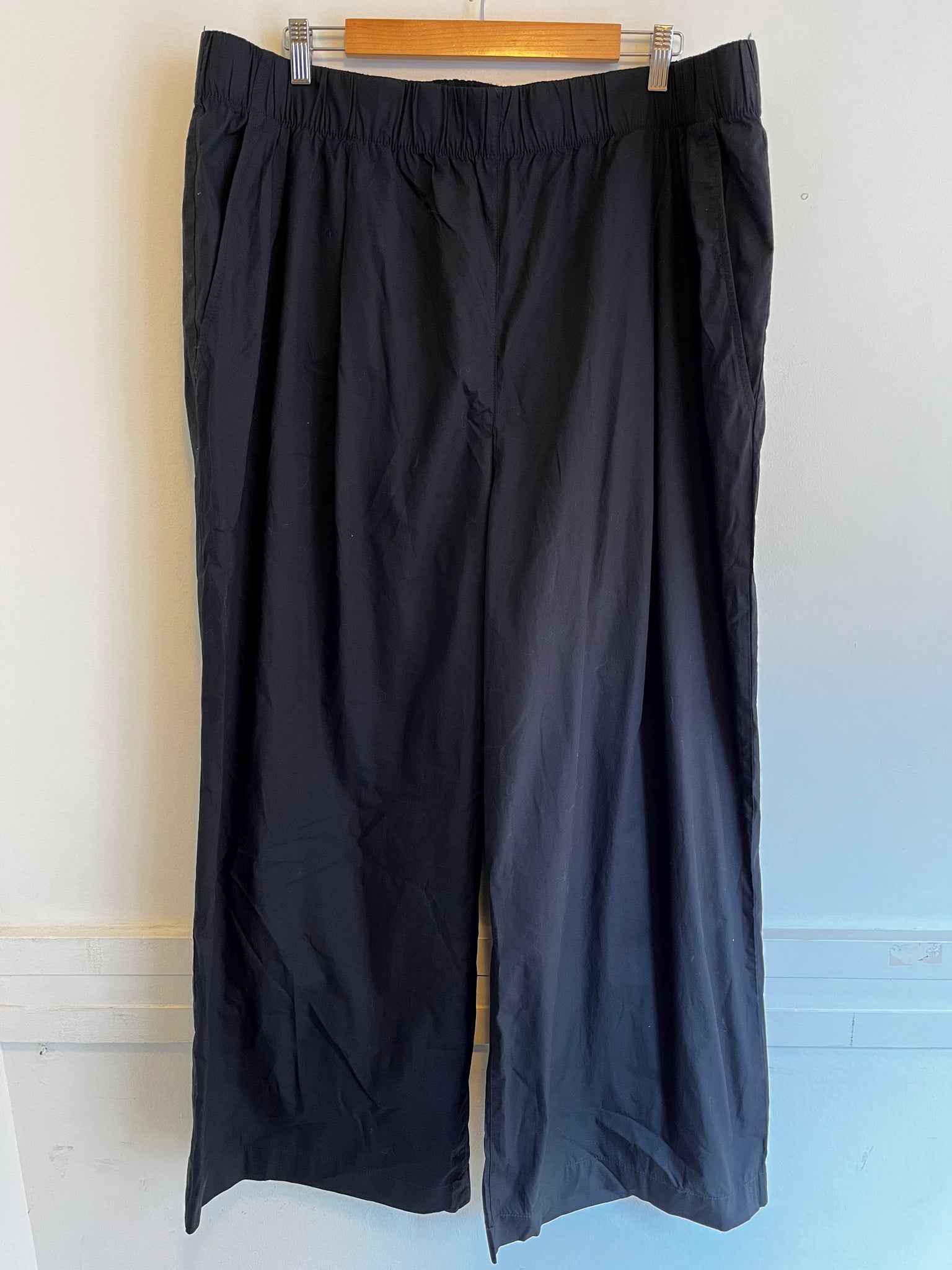 Black Easy Pants | 3XL