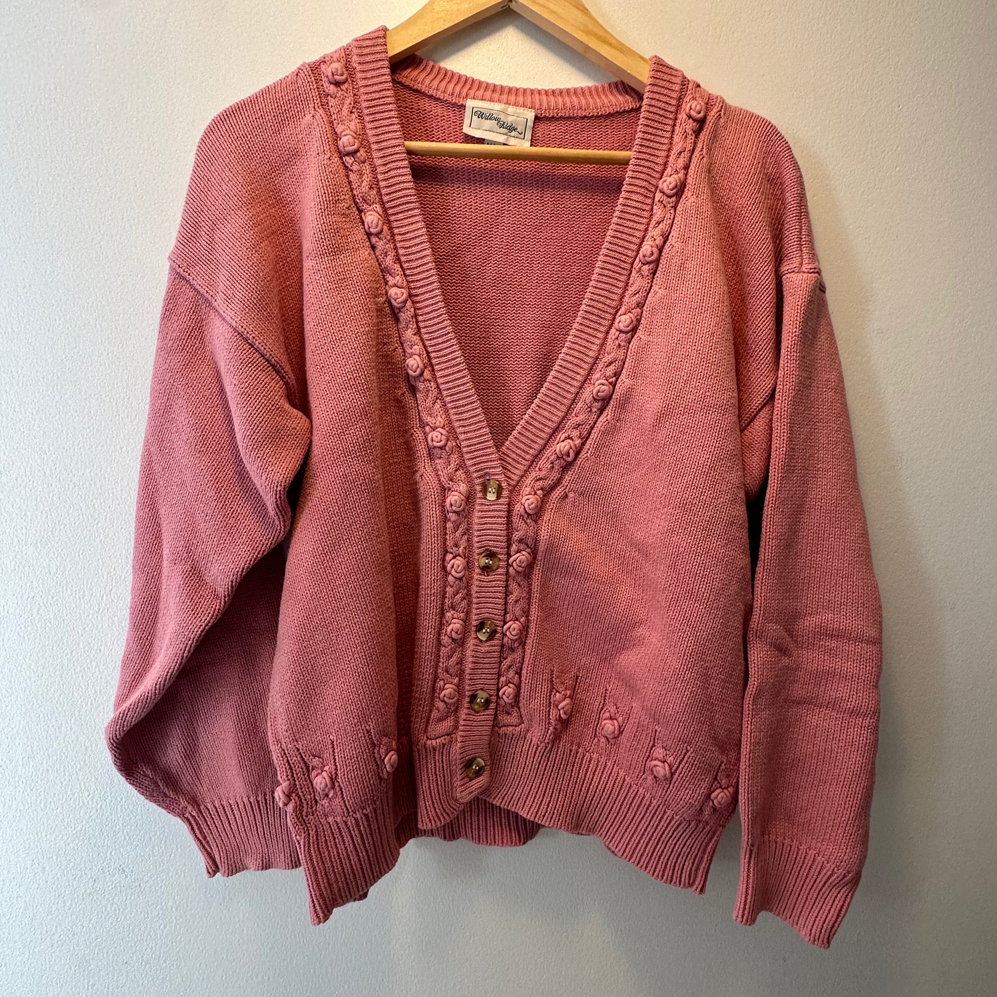 Pink Cardigan | M