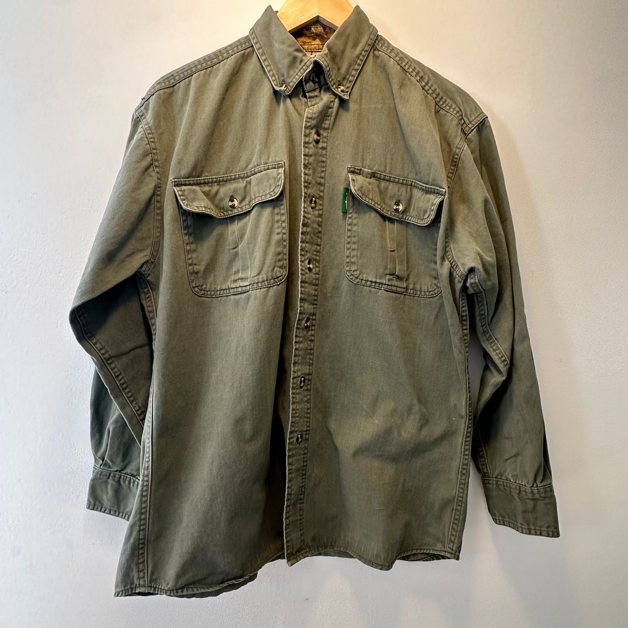 Khaki Button Up | M