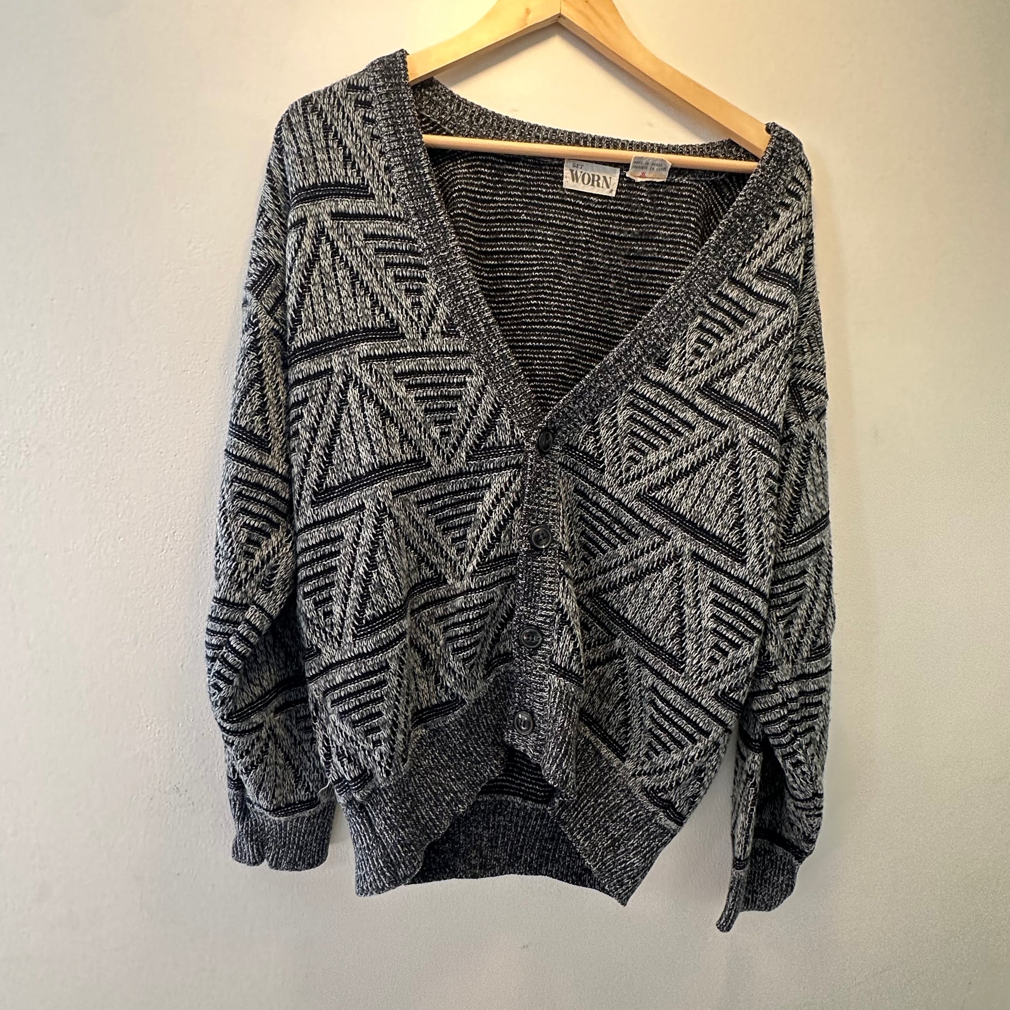 Grey Cardigan | M