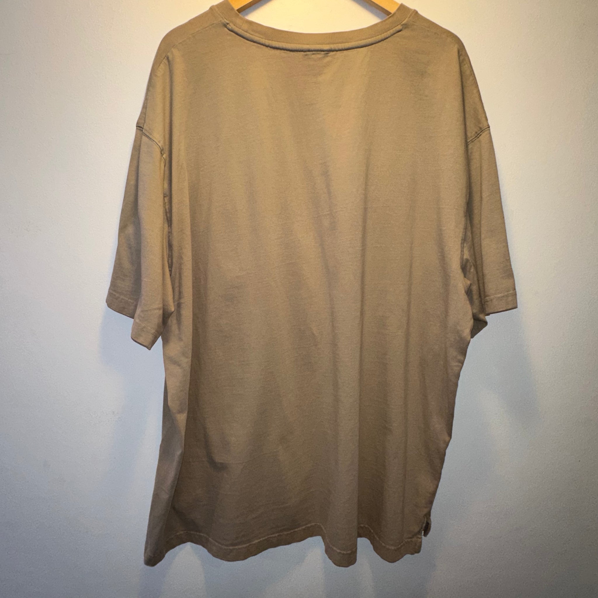 Beige Pocket Tee | 3XL