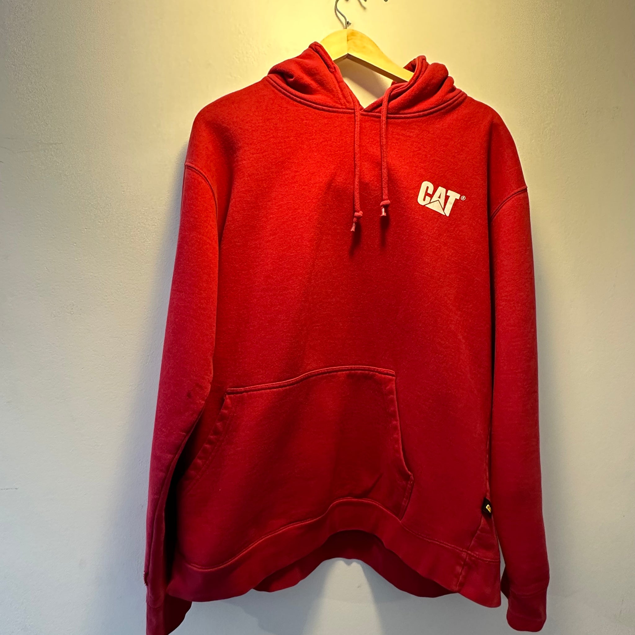 Red CAT Hoodie | XL