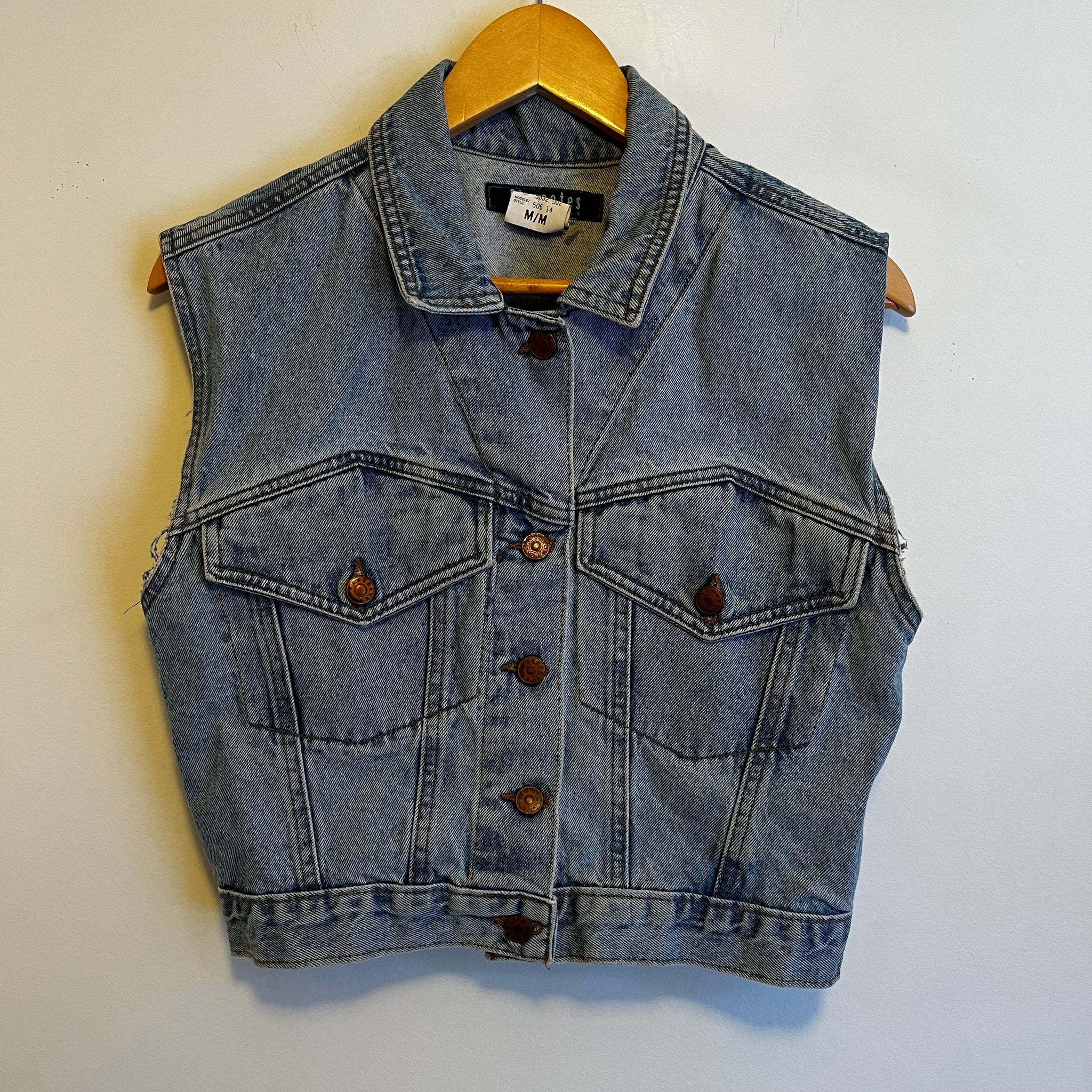 Denim Vest | M