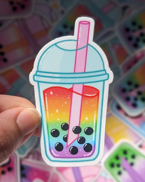 Queer Boba Stickers