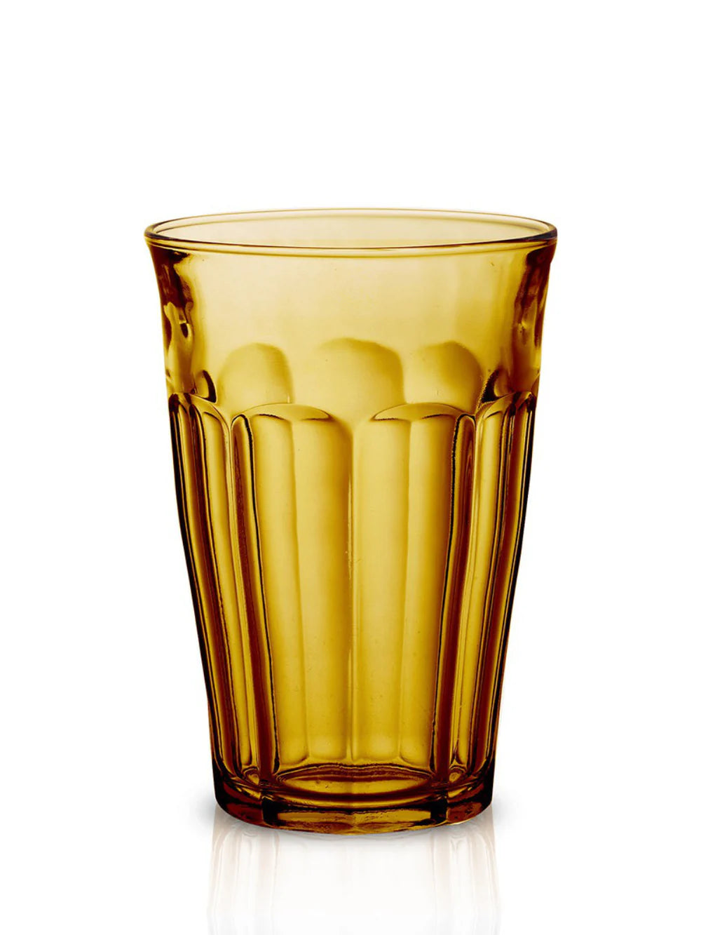 Le Picardie Amber 12oz Glass Tumbler | Set of 2