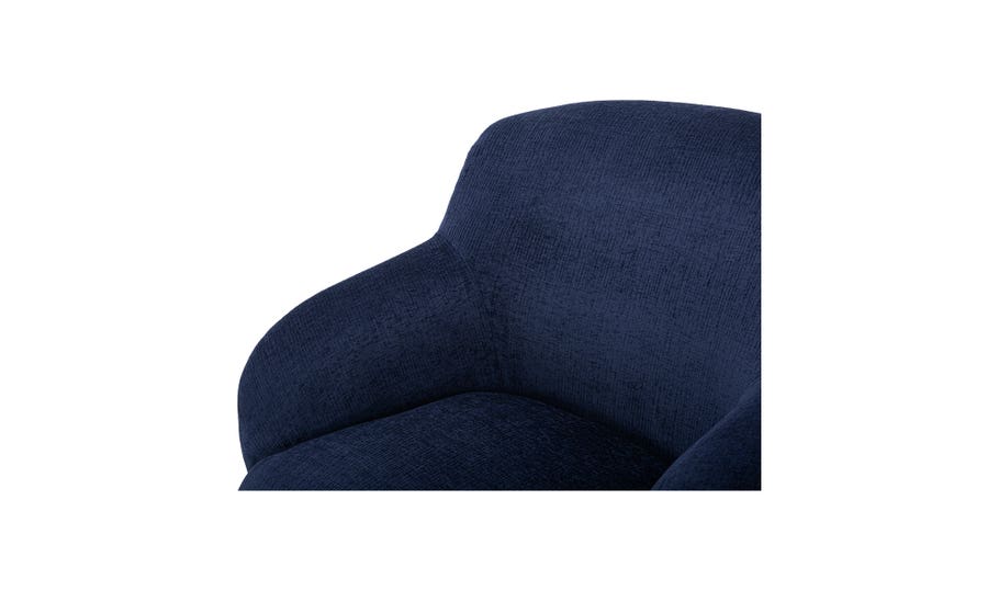 Stevie Lounge Chair | Navy