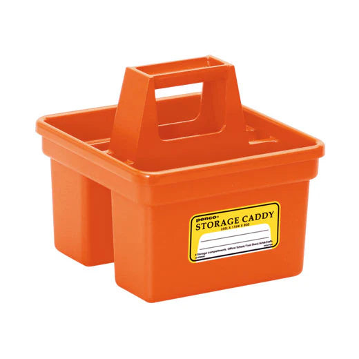 Small Storage Caddy | Orange