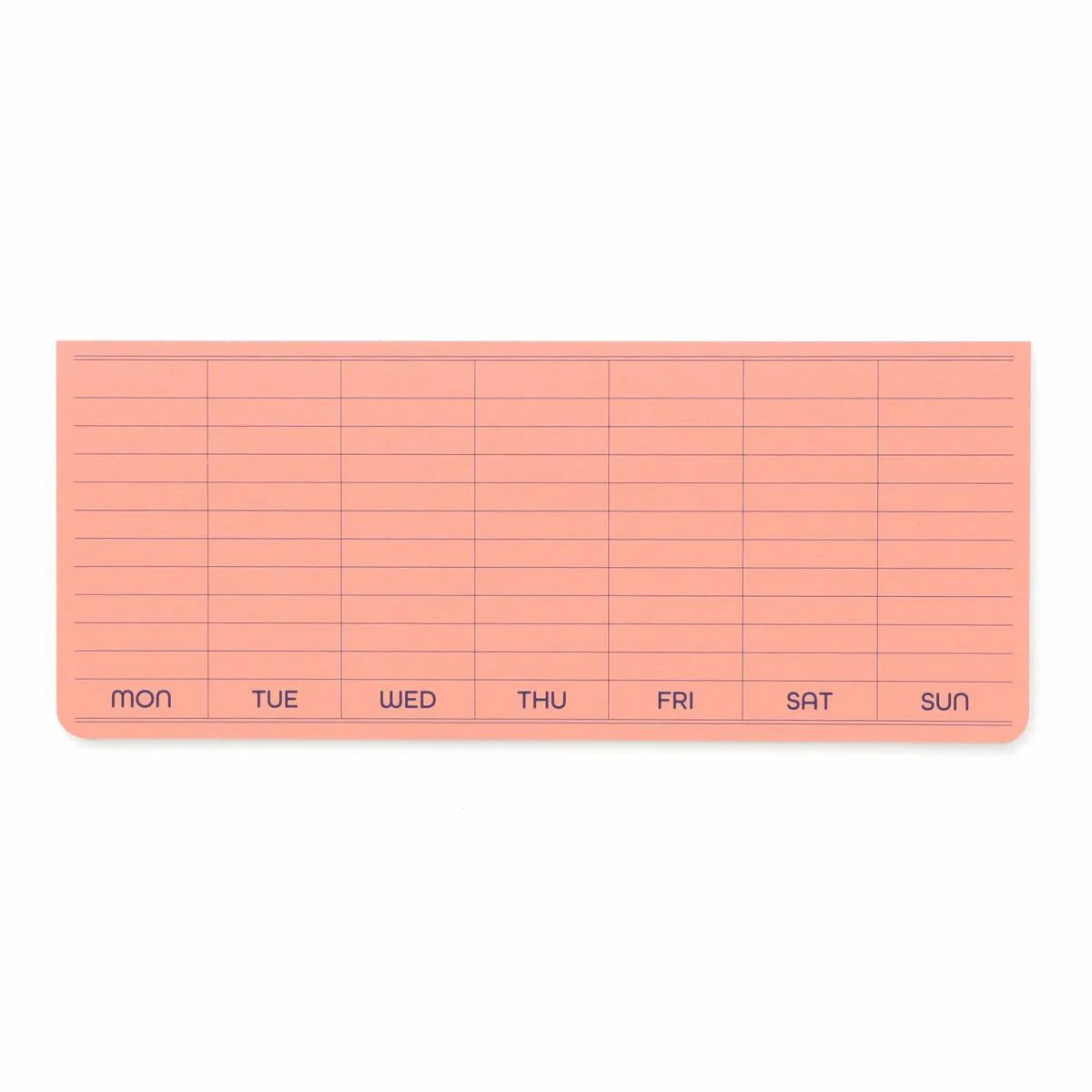 Weekly Sticky Memo Pad | Memo