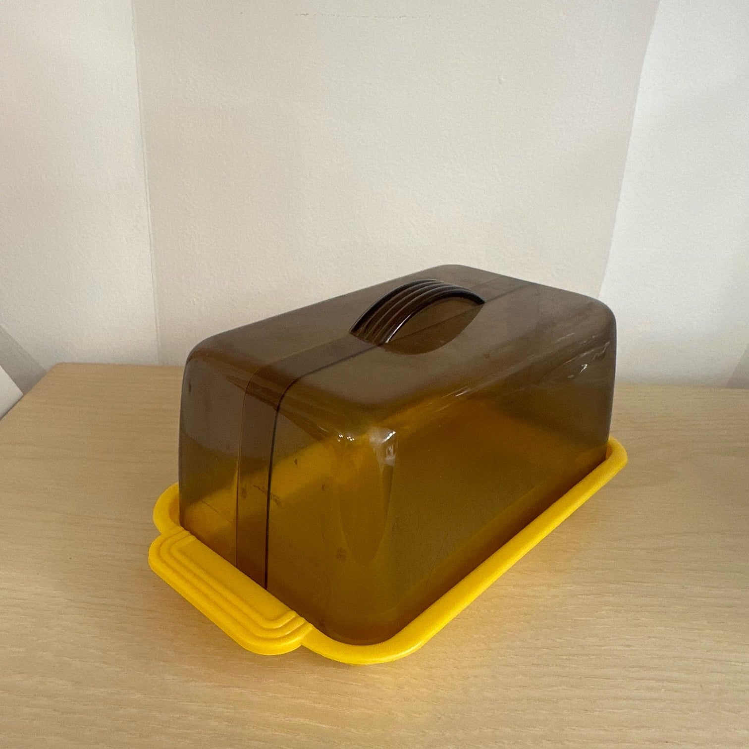 Yellow Butter and Cheese Dish