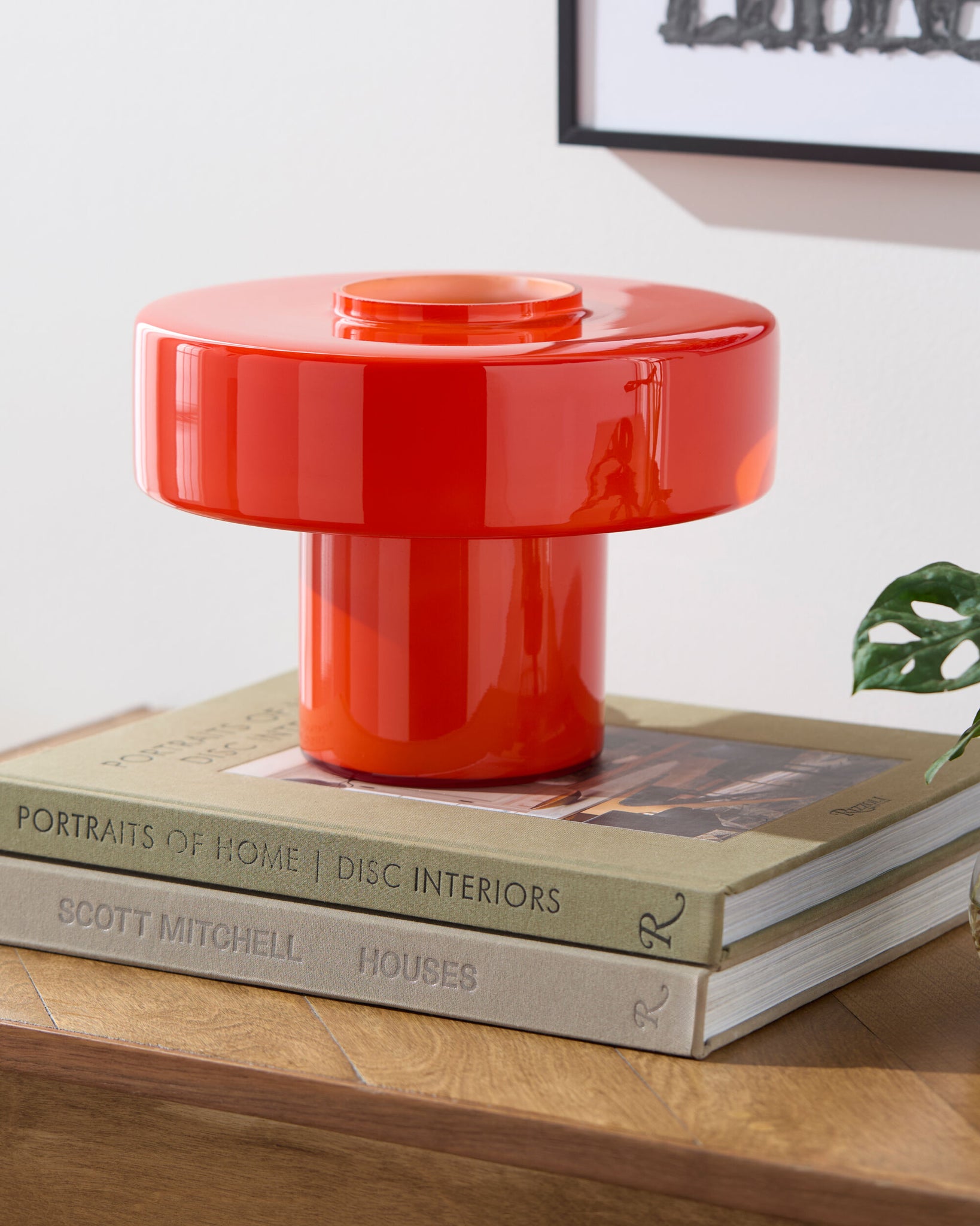 Orange Nozay Accent Table Lamp