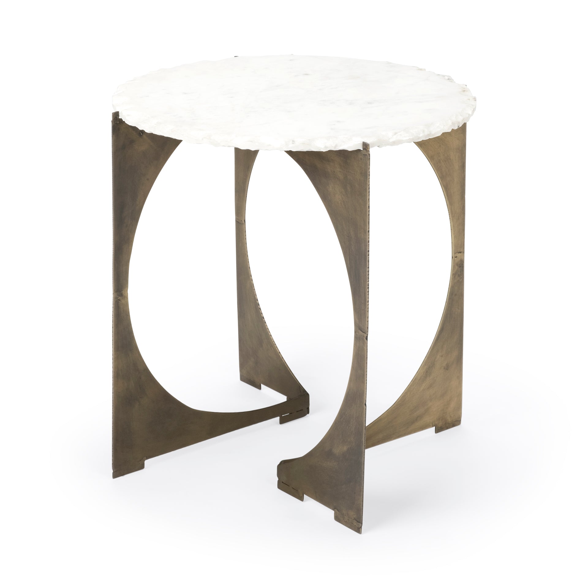 Reinhold End Table | White