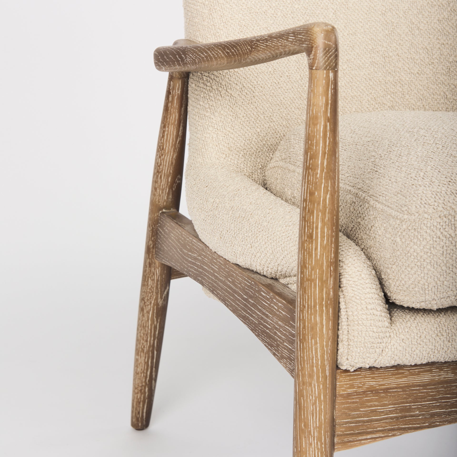 Westan Accent Chair | Cream Boucle