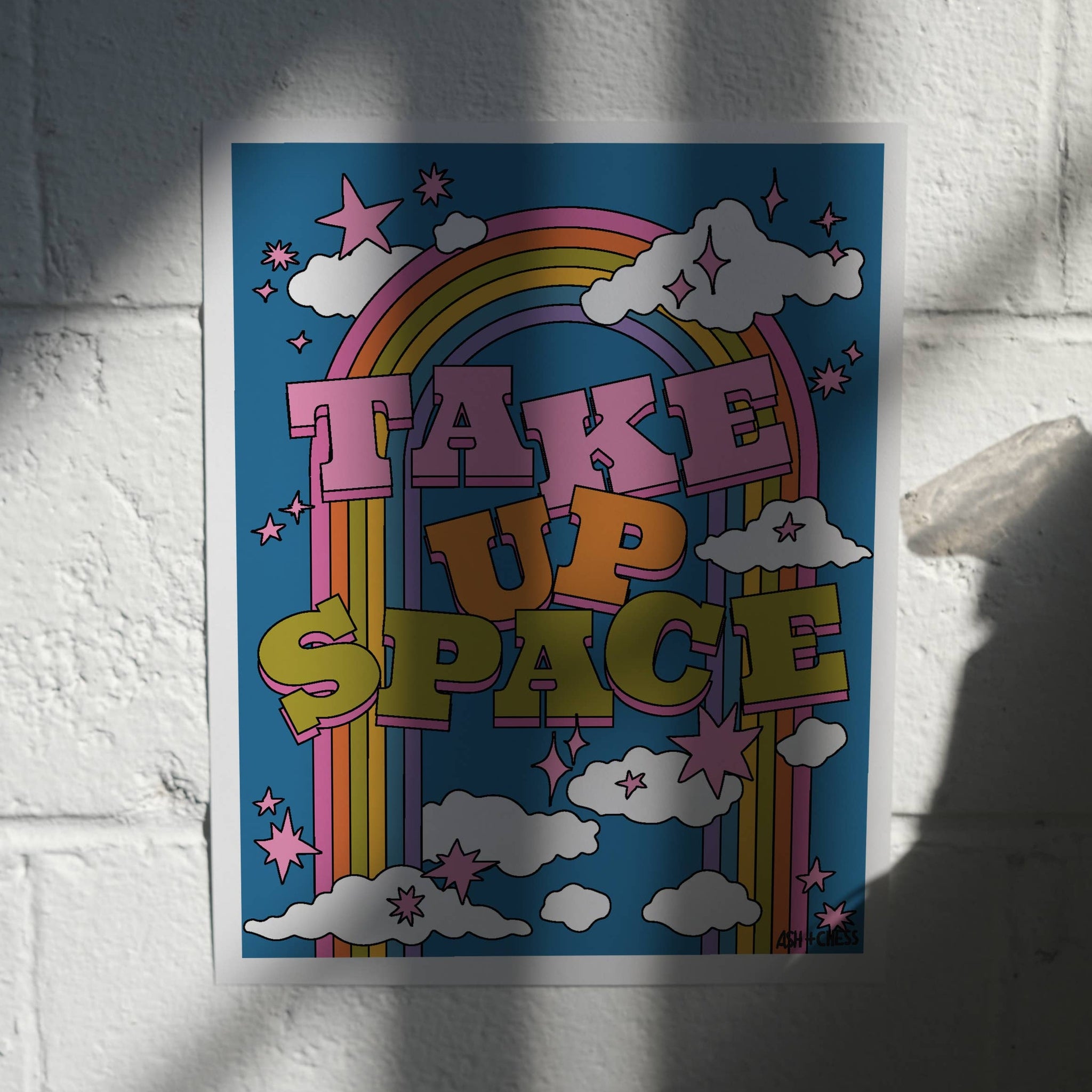 Take Up Space Print | Ash + Chess