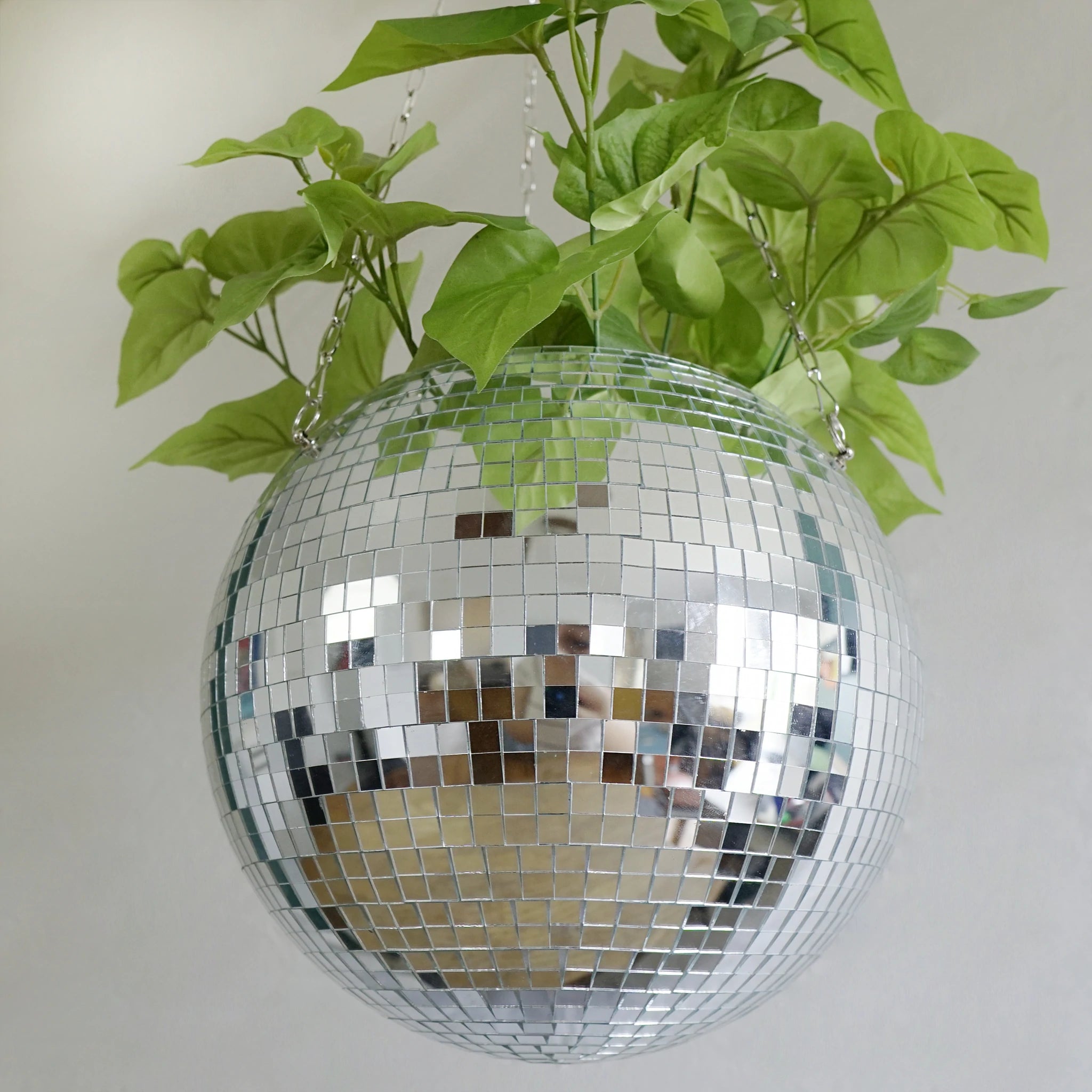 Disco Ball 12" Planter