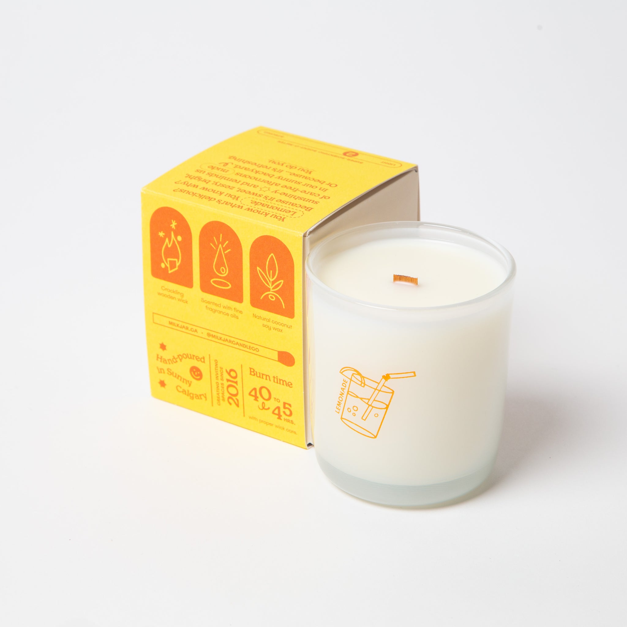 Lemonade 8oz Candle