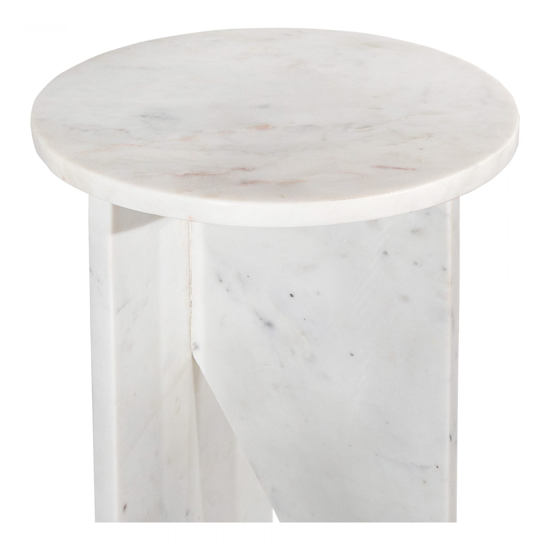 Grace Accent Table | White